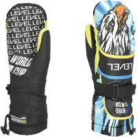 Level Junior Mittens Bleu 5-6 Years Enfants