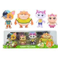 Smoby 44 Cats Set avec 4 figurines