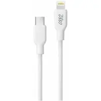 Myway 20w 1 M Usb-c Vers Câble Lightning Blanc Blanc One Size