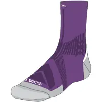 X-socks Bike Perform Crew Socks Violet EU 39-41