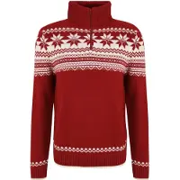 Brandit Troyer Norweger High Neck Sweater Rouge XL Homme