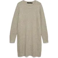 Vero Moda Robes en maille 'VMDoffy' marron chiné