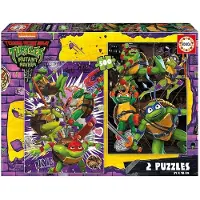Educa Puzzle Tortues Ninja 2x500 Pièces