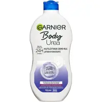 Garnier Crème-lait pour le corps 400 ml, 5 % d'urée, beurre de karité, pour peaux très sèches