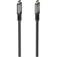 Aisens A107-0988, 3 m, USB-C, USB-C, USB 3.2 Gen 2x2, 20 Gbit/s, noir