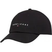 Tommy Hilfiger Casquette 'LINEAR' rouge / noir / blanc