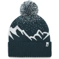 Black Diamond Tom Pom Beanie Bleu