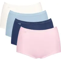 Sloggi Culotte 'Basic+' bleu marine / bleu pastel / rose / blanc
