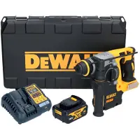 DeWalt DCH 273 M1 Marteau combiné sans fil 18 V 2,1 J SDS Plus Brushless + 1x batterie 4,0 Ah + chargeur + coffret