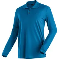 Maier Sports Ulrich Long Sleeve Polo Bleu 3XL Homme