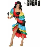 Atosa Rumbera Costume Multicolore XS-S Enfants