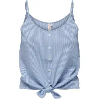 ONLY Haut 'Lecey' bleu / blanc