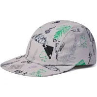 Endura Casquette à 5 panneaux, grise, taille unique