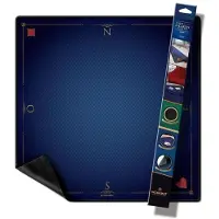 Wogamat Tapis de Cartes Prestige 60 x 60 cm Bleu