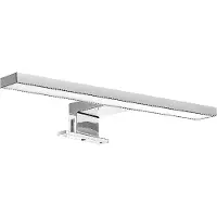 Emuca Spot LED pour miroir de salle de bain Virgo (AC 230V 50Hz), A 300 mm, Chromé