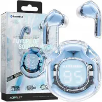 Acefast Casque sans fil intra-canal T8 Tws Bluetooth - Bleu clair