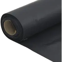OEM Store de balcon imperméable 120 x 400 cm - Anthracite - Store en tissu imperméable avec revêtement enPolyuréthane- Résistant aux UV et au vent - Avec 12 m de corde et œillets en aluminium