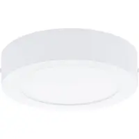 Eglo Leuchten Plafonnier Fueva-CCT Ø170 mm blanc