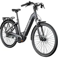 Tretwerk Amber Nexus E Bike : vélo électrique pour femme 28 pouces, 155 - 185 cm, vélo hollandais à cadre bas, anthracite, 48 cm