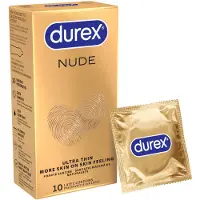 Durex Nude - préservatif ultra fin - 10 pièces
