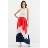 Bigdart Jupe bleu foncé / rouge / blanc