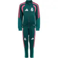 Adidas Real Madrid 26/27 Junior Tracksuit Vert 4-5 Years Enfants