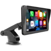 Typecat Autoradio à Écran Tactile de 7 Pouces Prenant en Charge CarPlay et Android Auto Lecteur Vidéo Sans Fil pour un Divertissement Embarqué Amélioré