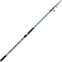 Fishing Ferrari Black Ace Telescopic Surfcasting Rod Argenté 4.20 m / 100-250 g