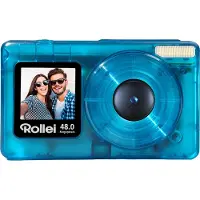 Rollei Compactline 12098, 48 MP, 8000 x 6000 px, CMOS, 4K Ultra HD, 103 g, bleu