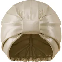 GLOV Anti-Frizz Satin Sleep Cap turban en satin pour cheveux Sparkling Wine 1 pcs