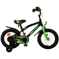 Volare Vélo pour enfants Super GT - Garçons - 14 pouces - Vert - Deux freins à main