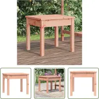 The Living Store Banc de jardin 50x44x45 cm bois massif douglas
