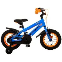 Volare Vélo pour enfants Rocky - Garçons - 12 pouces - Bleu - Deux freins à main