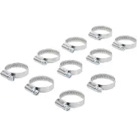 Bgs Colliers inoxydable 20 x 32 mm 10 pièces (Collier de serrage, 32 mm)