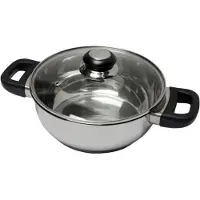 Baumalu Pot , acier inoxydable et cuivre, 24cm
