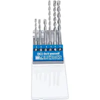 Bgs Lot de 6Foret pour marteau perforateur avec sds-shaft Set, pointe en carbure