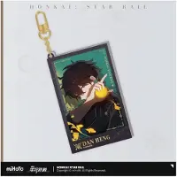 Mihoyo Honkai: Star Rail Countdown Departure Series Acryl Schlüsselanhänger Dan Heng Glitter 9 cm, Multicolore