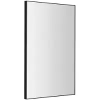 Hak Miroirs Sapho - Miroir Arowana dans un cadre, 500x800 mm, noir mat AWB5080