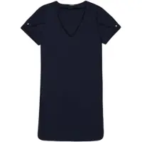 Tbs Lannarob Long Sleeve Short Dress Bleu 38 Femme