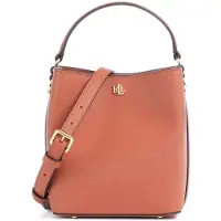 Ralph Lauren pour femme. 431969365019 Reese petit sac en cuir marron à bandoulière (OSFA), Casuel