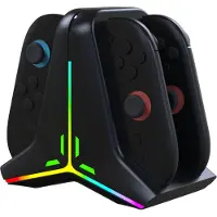 Snakebyte NSW2 Ladestation Quad Charge S2 (Switch 2), Manette : accessoires, Multicolore