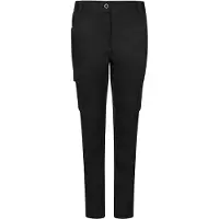 VELILLA 103002SW : Pantalon de sport stretch pour femmes, avec plusieurs poches, couleur noire, taille 34