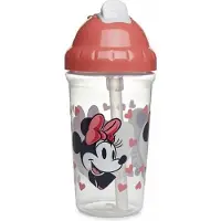 Thermobaby Gobelet Entraînement En Verre Anti-Fuite ThermoBaby Minnie Collector 295 ML Avec Paille
