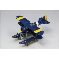 Fine Clover Porco Rosso Curtiss R3c-0 Metal Model Bleu