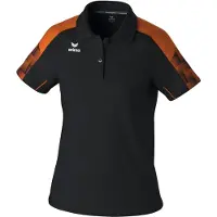 Erima Polo Evo Star Noir/orange