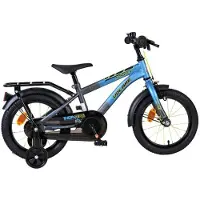 Volare Vélo pour enfants Thombike - Garçons - 14 pouces - Bleu/Gris