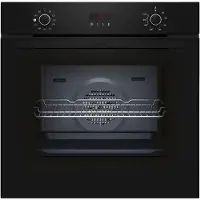 NEFF N 30, Einbau-Backofen mit Dampfunterstützung, 60 x 60 cm, Schwarz, B2CVG6AK3