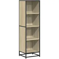 vidaXL Bibliothèque chêne sonoma 40x35x139 cm bois d'ingénierie