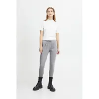 Ichi Pantalon à pince 'IHKate' gris clair