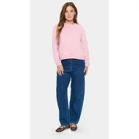 Saint tropez Sweat-shirt 'DagnaSZ' rose / blanc